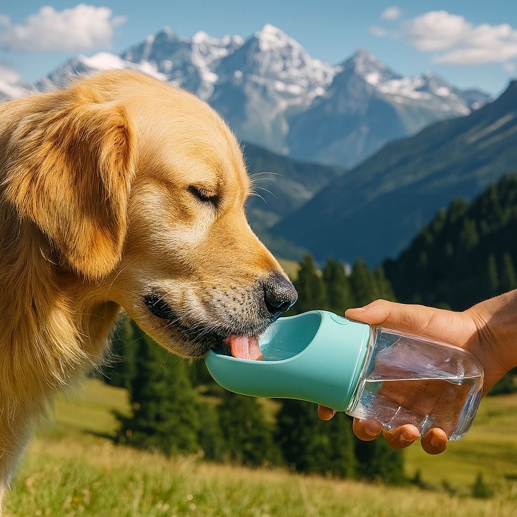 Dog Travel Bottle – Hydrate & Feed Anywhere