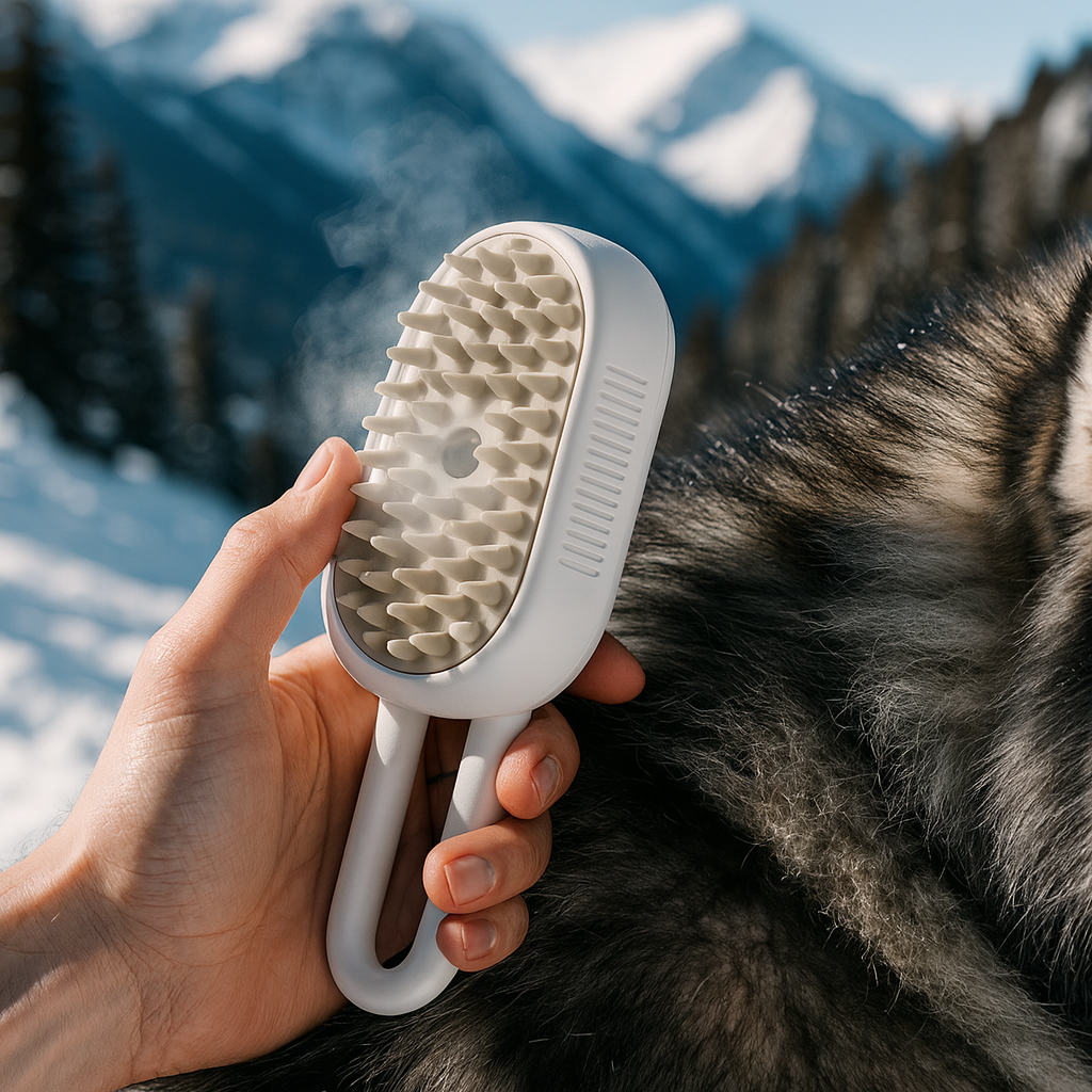 Dog Grooming Brush β Detangle, Massage & Clean