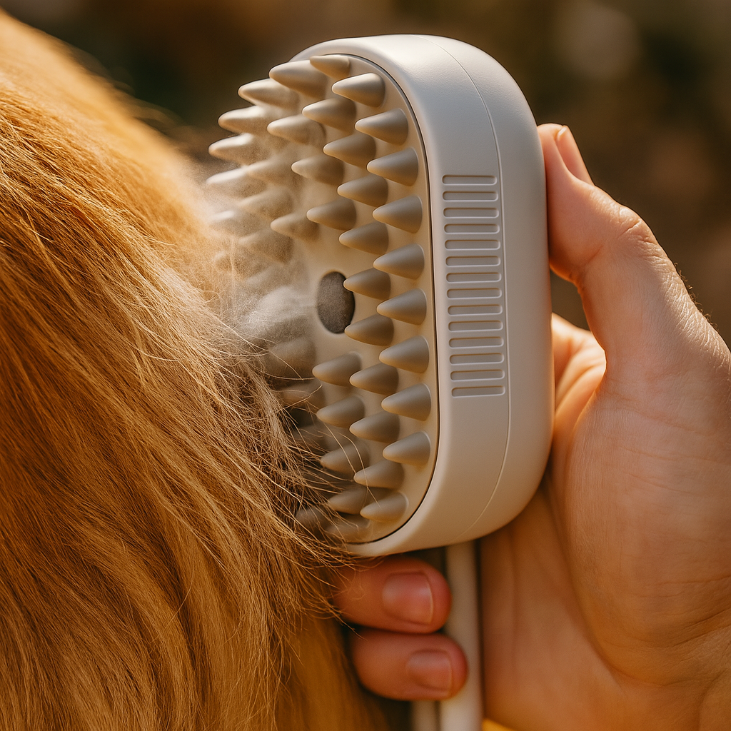 Dog Grooming Brush β Detangle, Massage & Clean