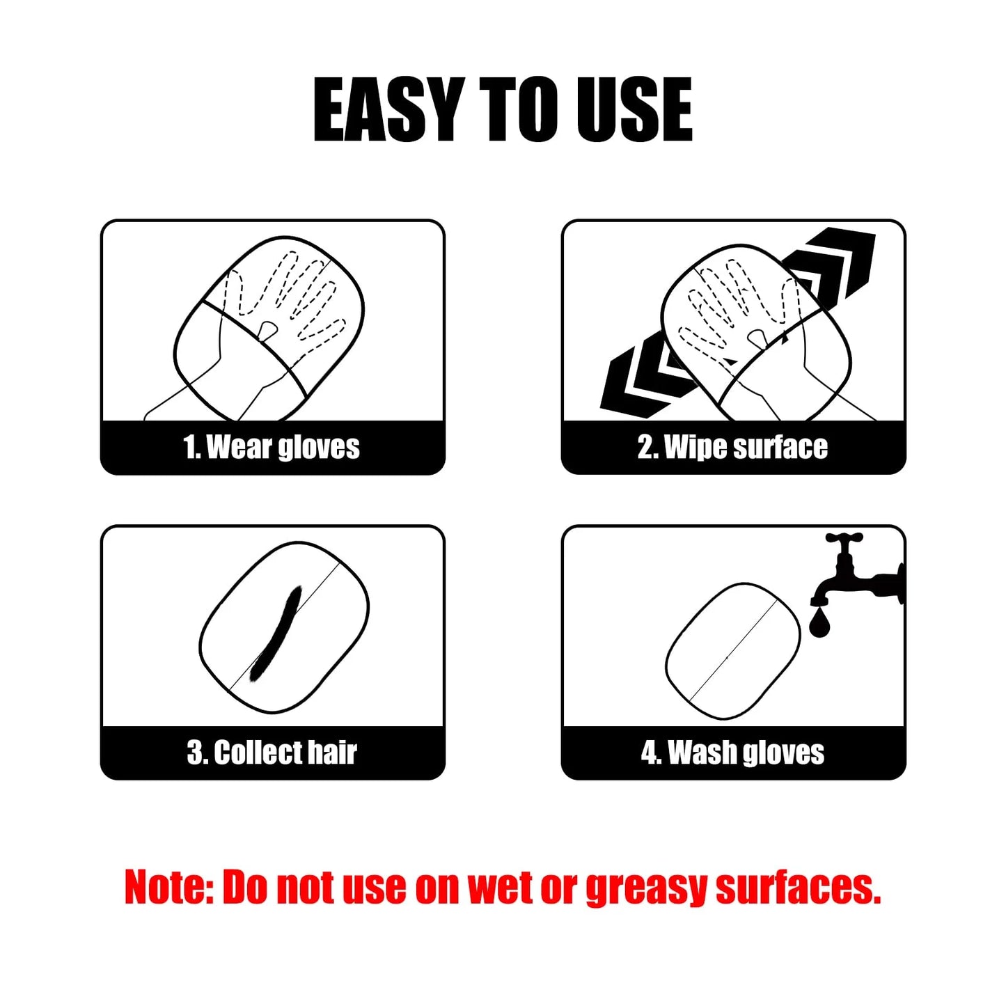 Pet Grooming Glove