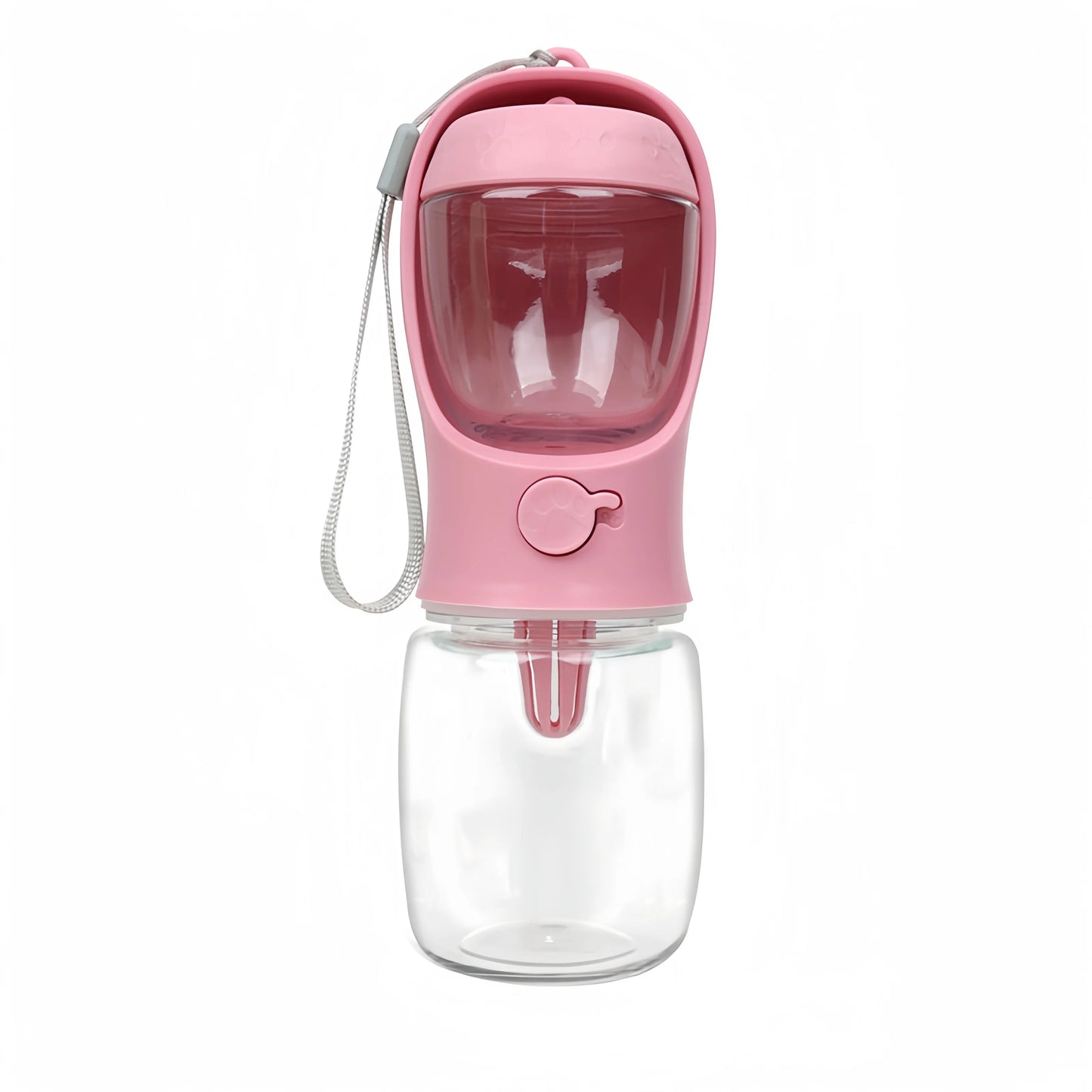 2-in-1 Dog Travel Bottle – Water & Food in One