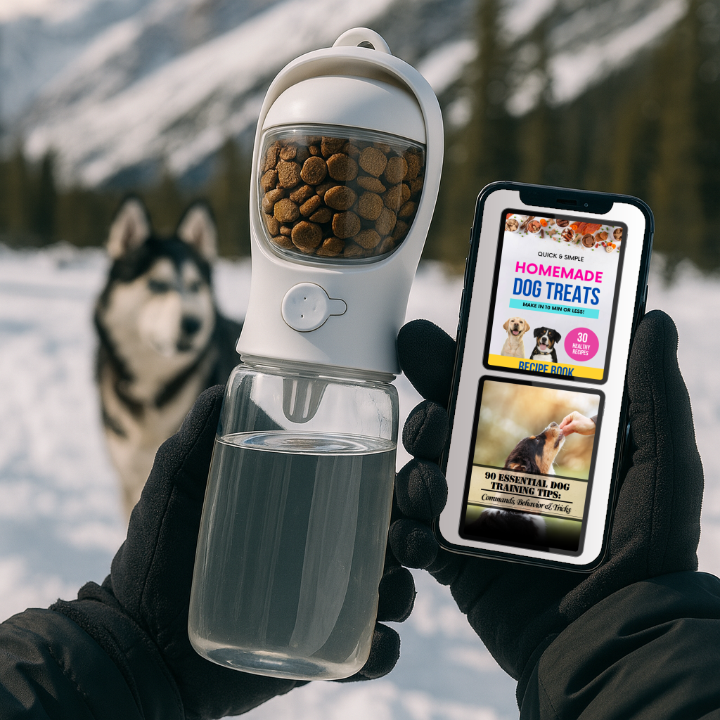 Dog Travel Bottle – Hydrate & Feed Anywhere